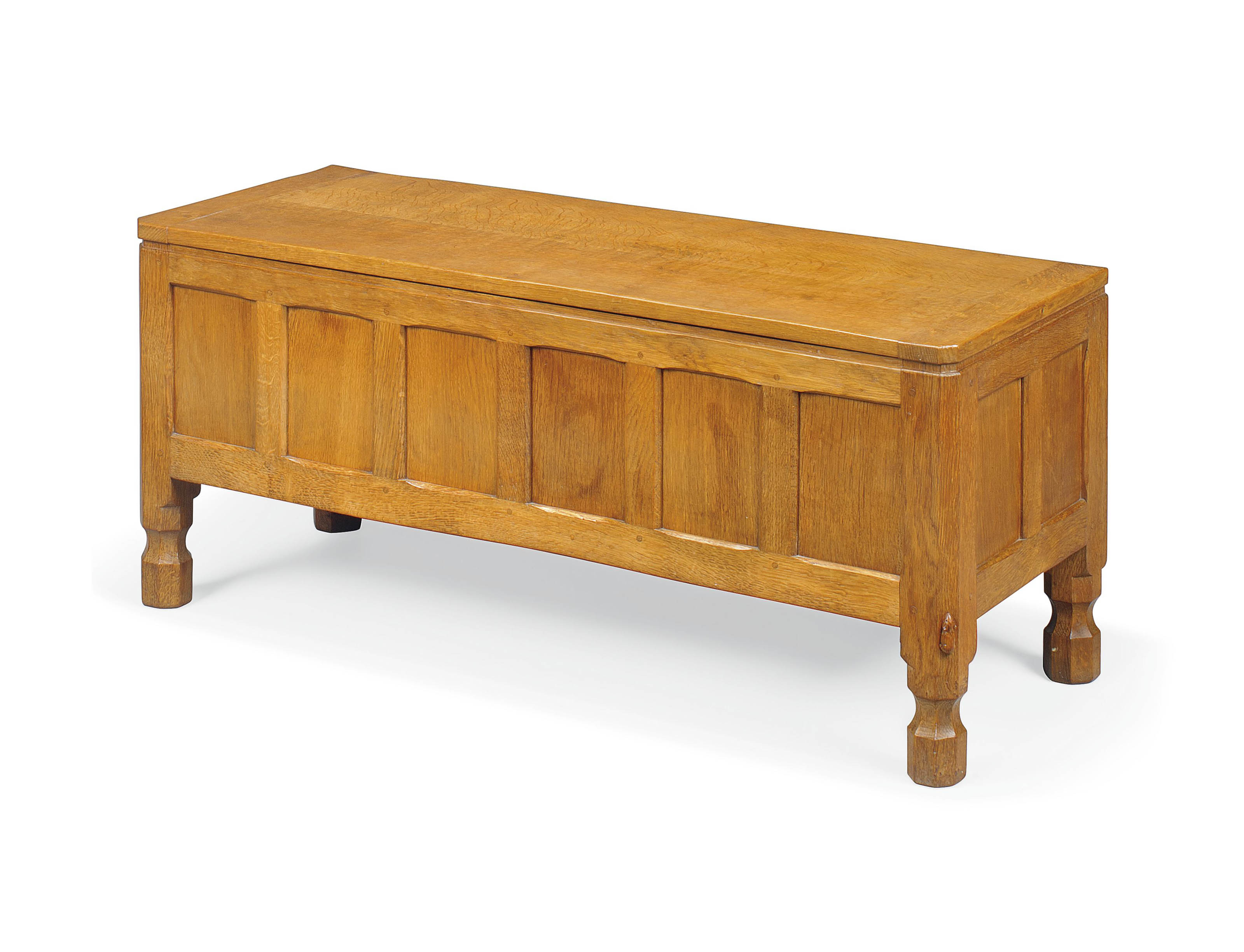 A Robert Thompson Mouseman Oak Blanket Chest 2nd Half Of The 20th Century 20th Century Furniture Lighting Christie S